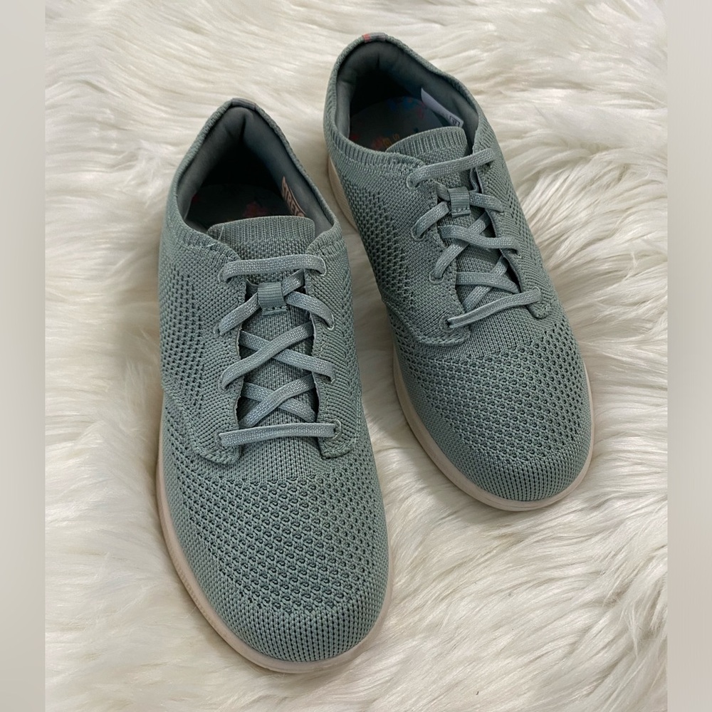 Skechers Goga Mat green/ tan sneakers Sz 8 - Picture 9 of 9